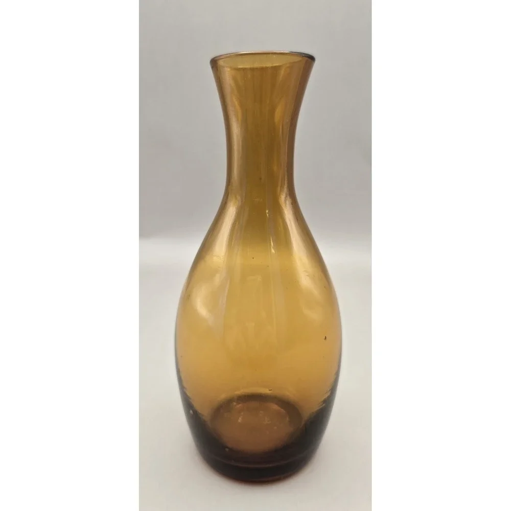 Amber Bud Vase‎ 5.5